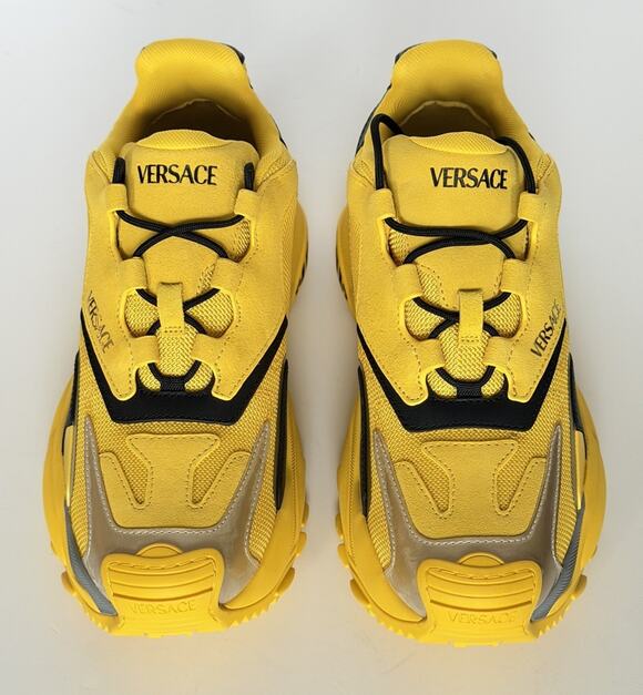 Versace Mercury M_VS_04 Sneakers Yellow 7 US (40 Euro) 1016306 NWT $800 main image 15